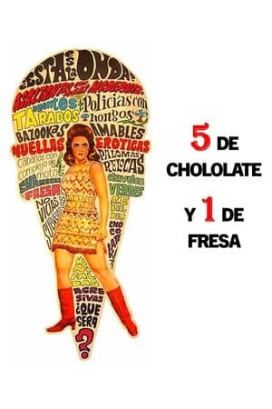 5 of Chocolate and 1 of Strawberry 5 de chocolate y 1 de fresa