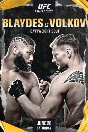 UFC on ESPN 11: Blaydes vs Volkov UFC on ESPN 11: Blaydes vs Volkov